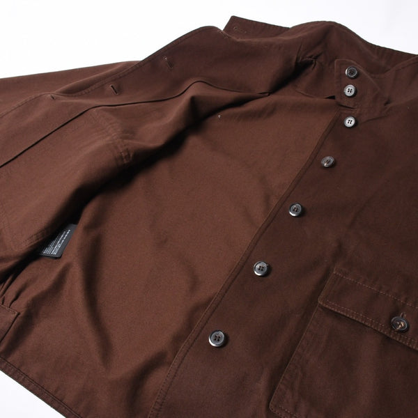 極美品 PRADA プラダ Old gabardine cotton shirt jacket オールド ギャバジン コットン シャツ ジャケット P8011 サイズ36 中古 4a007251