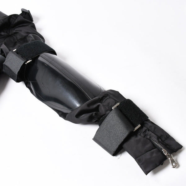極美品 DOLCE＆GABBANA ドルチェアンドガッバーナ ボンデージジャケット パラシュートジャケット FW2003 GSP1J 9853 ブラック サイズ40 中古 4a006728