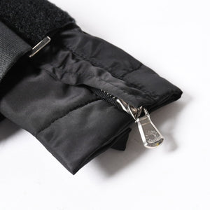 極美品 DOLCE＆GABBANA ドルチェアンドガッバーナ ボンデージジャケット パラシュートジャケット FW2003 GSP1J 9853 ブラック サイズ40 中古 4a006728