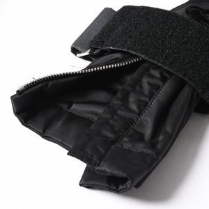 極美品 DOLCE＆GABBANA ドルチェアンドガッバーナ ボンデージジャケット パラシュートジャケット FW2003 GSP1J 9853 ブラック サイズ40 中古 4a006728