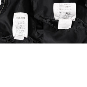 極美品 DOLCE＆GABBANA ドルチェアンドガッバーナ ボンデージジャケット パラシュートジャケット FW2003 GSP1J 9853 ブラック サイズ40 中古 4a006728