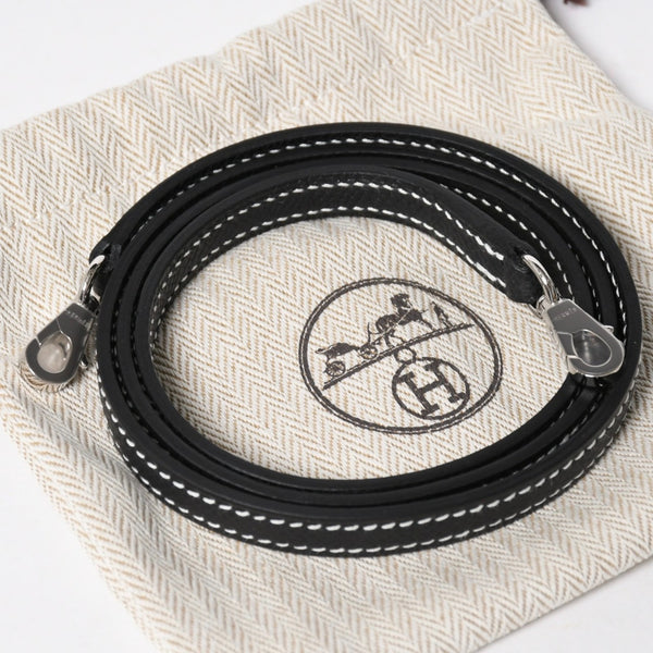 新品未使用 オーダー品 HERMES エルメス Mini Kelly2 ミニケリー2 ミニハンドバッグ ブラック イエロー エプソン K刻印 シルバー金具 中古 4a007567