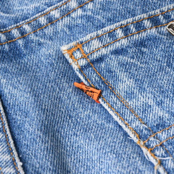 極美品 CHROME HEARTS × Levi's クロムハーツ リーバイス 517 クロスパッチ デニムパンツ インディゴブルー ブラック サイズ34 中古 4a007570