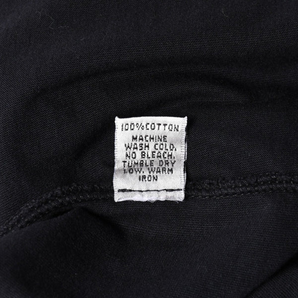 極美品 CHROME HEARTS クロムハーツ オールド バックCHクロスプリント Tシャツ ブラック Mサイズ カットソー 半袖 中古 4a007320