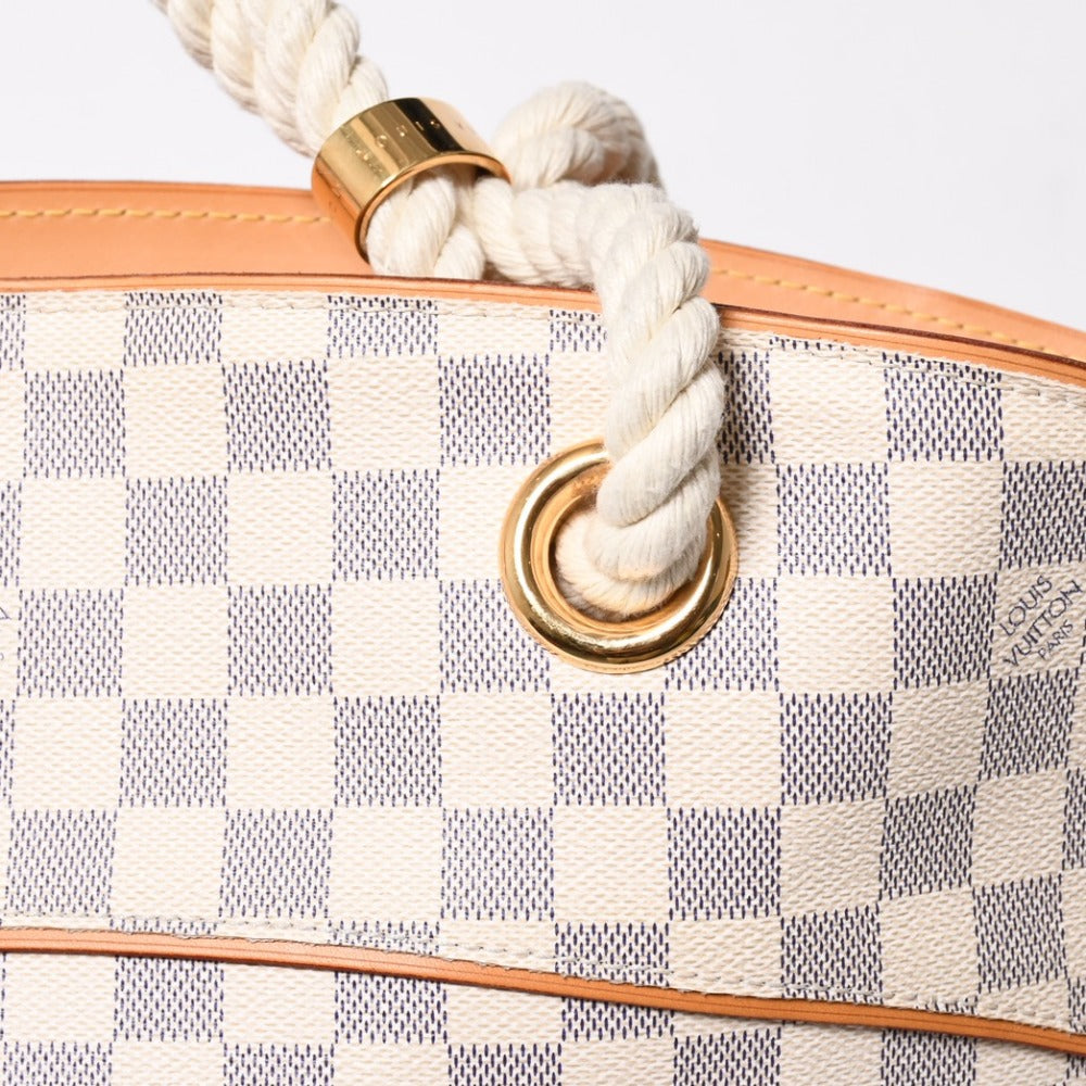 LOUIS VUITTON ルイヴィトン ダミエアズール ポンブロンGM トートバッグ ショルダーバッグ N48056 PVC ゴールド金具 美品 中古 4a007546