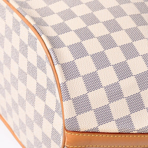 LOUIS VUITTON ルイヴィトン ダミエアズール ポンブロンGM トートバッグ ショルダーバッグ N48056 PVC ゴールド金具 美品 中古 4a007546