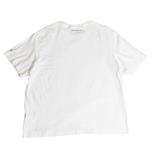 極美品 adidas×Bad Bunny アディダス バッドバニー 半袖 Tシャツ ホワイト コットン サイズM 刺繍 中古 4a007488