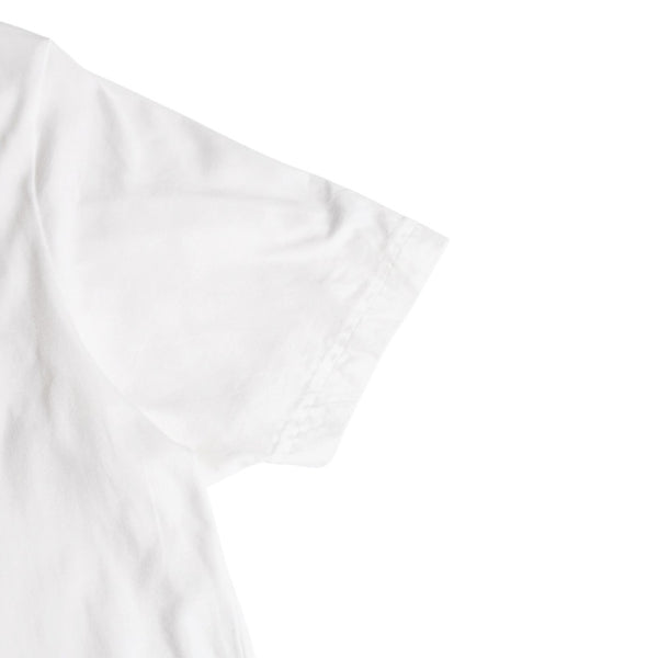 極美品 adidas×Bad Bunny アディダス バッドバニー 半袖 Tシャツ ホワイト コットン サイズM 刺繍 中古 4a007488