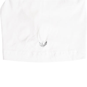 極美品 adidas×Bad Bunny アディダス バッドバニー 半袖 Tシャツ ホワイト コットン サイズM 刺繍 中古 4a007488