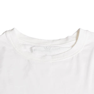 極美品 adidas×Bad Bunny アディダス バッドバニー 半袖 Tシャツ ホワイト コットン サイズM 刺繍 中古 4a007486