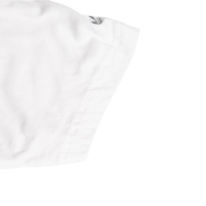極美品 adidas×Bad Bunny アディダス バッドバニー 半袖 Tシャツ ホワイト コットン サイズM 刺繍 中古 4a007486