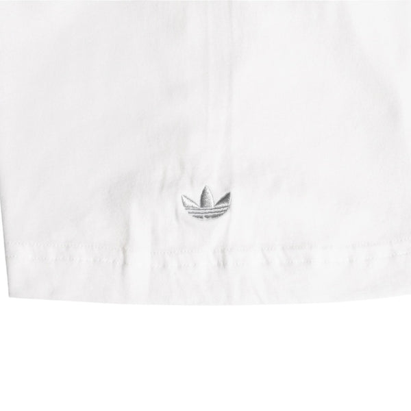 極美品 adidas×Bad Bunny アディダス バッドバニー 半袖 Tシャツ ホワイト コットン サイズM 刺繍 中古 4a007486