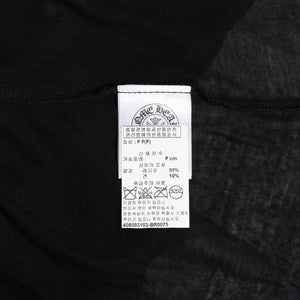 極美品 CHROME HEARTS クロムハーツ タンクトップ BSフレア ホースシュー サイズフリー ブラック レーヨン 中古 4a007552
