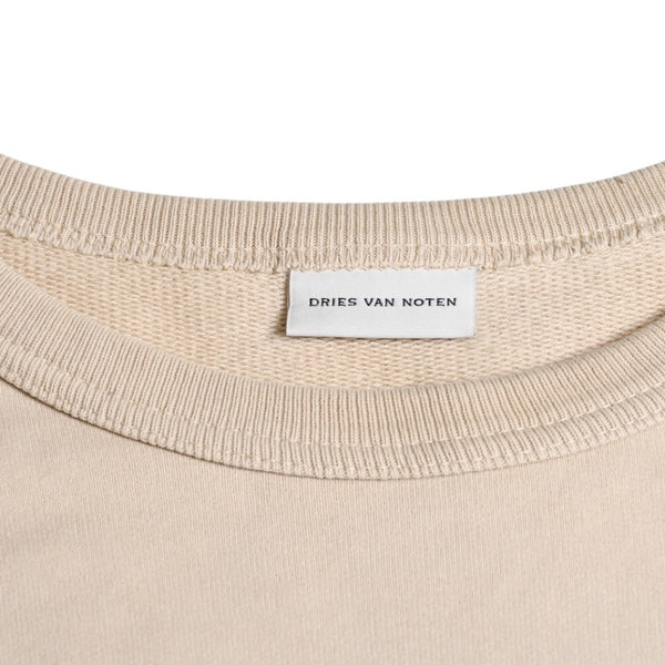 極美品 DRIES VAN NOTEN ドリスヴァンノッテン トレーナー スウェット ターキー製 コットン サイズS 中古 4a007454