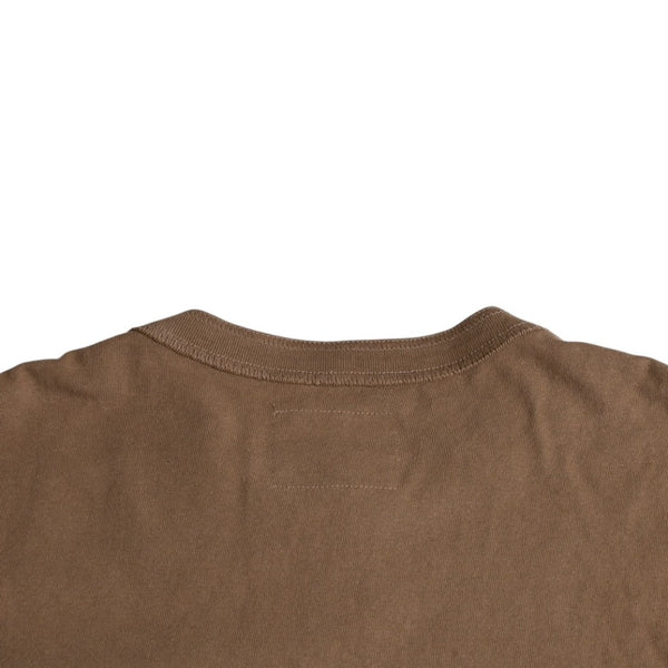 SACAI サカイ ドッキング 半袖Tシャツ 23-03181M コットン ポリエステル ベージュ サイズ2 美品 中古 4a007485