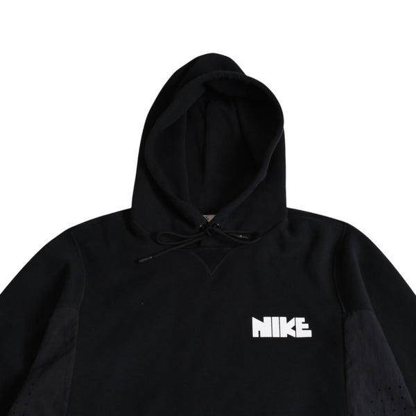 NIKE ナイキ sacai サカイ セットアップ パーカー スウェットパンツ CHINA製 コットン ポリエステル ブラック ホワイト サイズM 美品 中古 4a007452