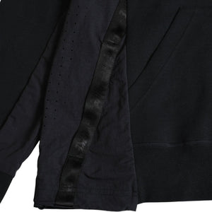 NIKE ナイキ sacai サカイ セットアップ パーカー スウェットパンツ CHINA製 コットン ポリエステル ブラック ホワイト サイズM 美品 中古 4a007452