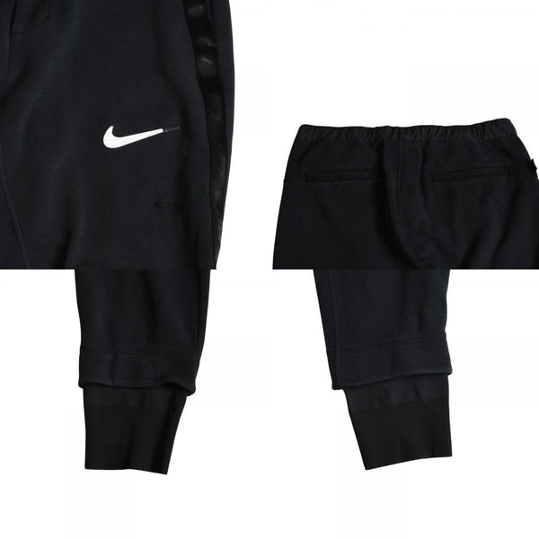 NIKE ナイキ sacai サカイ セットアップ パーカー スウェットパンツ CHINA製 コットン ポリエステル ブラック ホワイト サイズM 美品 中古 4a007452
