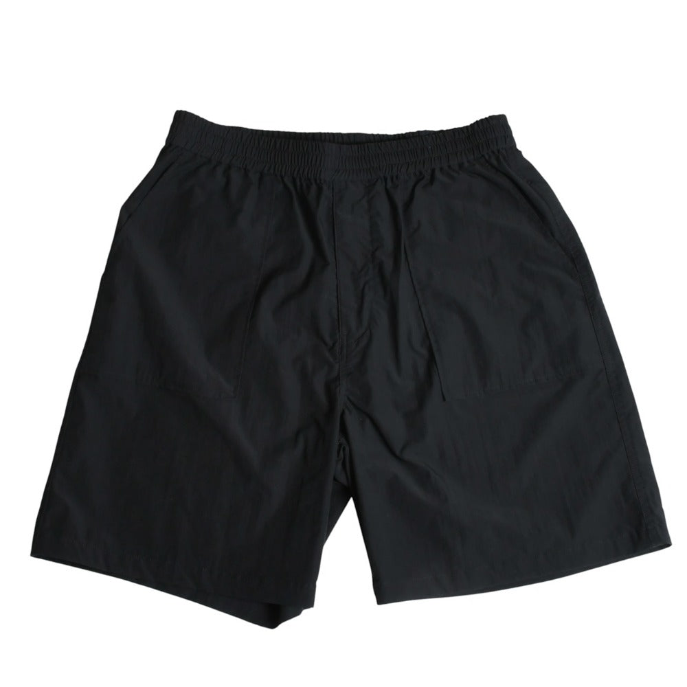 極美品 RonHerman ロンハーマン ショーツ ショートパンツ ハーフパンツ 4120600105 サイズM ブラック ナイロン ポリエステル 中古 4a007515