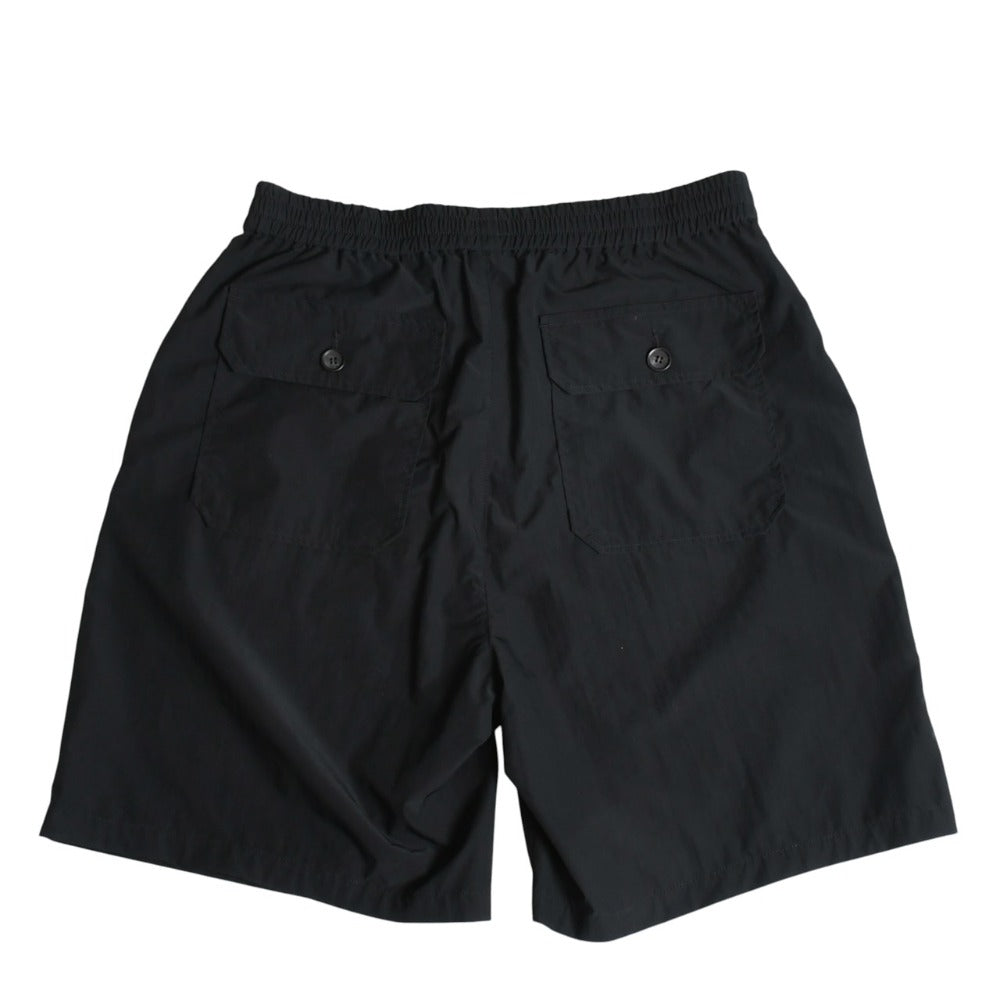 極美品 RonHerman ロンハーマン ショーツ ショートパンツ ハーフパンツ 4120600105 サイズM ブラック ナイロン ポリエステル 中古 4a007515