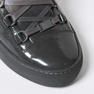 極美品 BALENCIAGA バレンシアガ Arena High アリーナ ハイカットスニーカー 373399 サイズ41 グレー グラデーション 中古 4a006543
