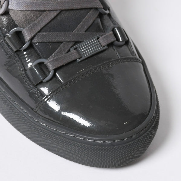 極美品 BALENCIAGA バレンシアガ Arena High アリーナ ハイカットスニーカー 373399 サイズ41 グレー グラデーション 中古 4a006543
