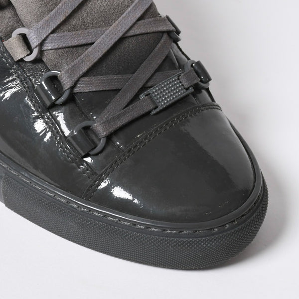 極美品 BALENCIAGA バレンシアガ Arena High アリーナ ハイカットスニーカー 373399 サイズ41 グレー グラデーション 中古 4a006543