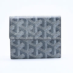 新品同様品 GOYARD ゴヤール Marigny Wallet マリニー ウォレット 二つ折り財布 MARIGNPMLTY51CL51P グレー 中古 4a007928