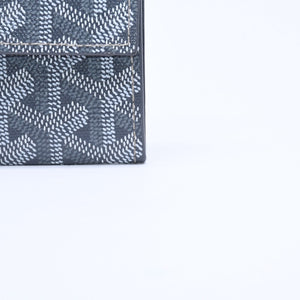 新品同様品 GOYARD ゴヤール Marigny Wallet マリニー ウォレット 二つ折り財布 MARIGNPMLTY51CL51P グレー 中古 4a007928