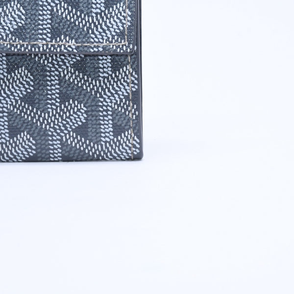 新品同様品 GOYARD ゴヤール Marigny Wallet マリニー ウォレット 二つ折り財布 MARIGNPMLTY51CL51P グレー 中古 4a007928