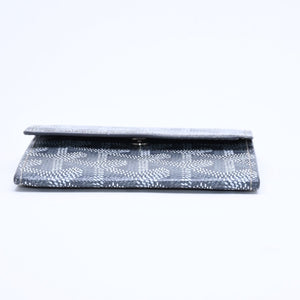 新品同様品 GOYARD ゴヤール Marigny Wallet マリニー ウォレット 二つ折り財布 MARIGNPMLTY51CL51P グレー 中古 4a007928