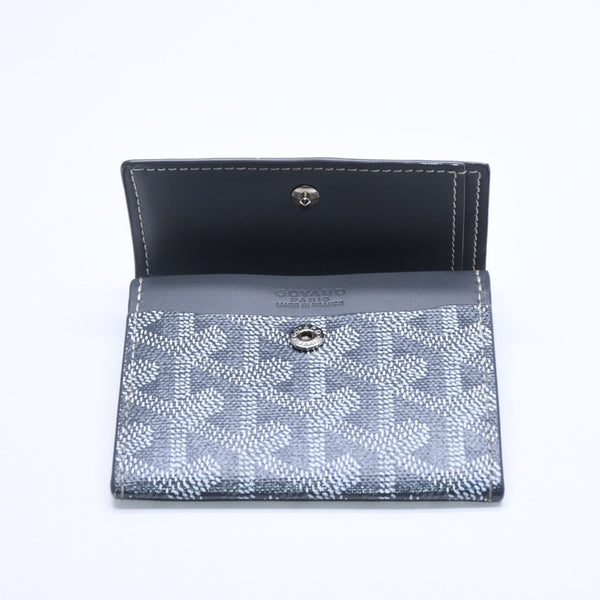 新品同様品 GOYARD ゴヤール Marigny Wallet マリニー ウォレット 二つ折り財布 MARIGNPMLTY51CL51P グレー 中古 4a007928