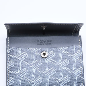 新品同様品 GOYARD ゴヤール Marigny Wallet マリニー ウォレット 二つ折り財布 MARIGNPMLTY51CL51P グレー 中古 4a007928