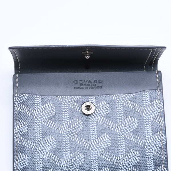 新品同様品 GOYARD ゴヤール Marigny Wallet マリニー ウォレット 二つ折り財布 MARIGNPMLTY51CL51P グレー 中古 4a007928
