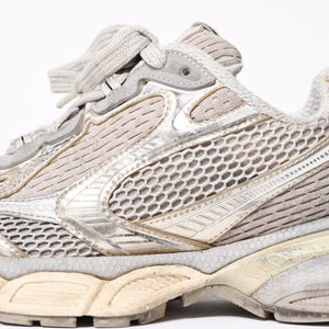 BALENCIAGA バレンシアガ 3XL スニーカー 靴 サイズ37 エッグシェル ベージュ シルバー グレー 良品 中古 4a007760