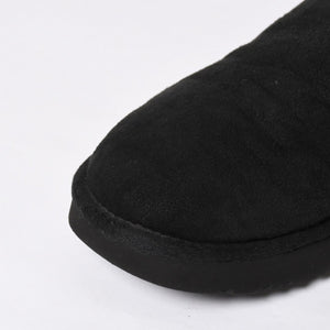UGG アグ × CHROME HEARTS クロムハーツ ムートンブーツ カスタムブーツ ブラック 黒 シルバー925 サイズ25.0 US8 美品 中古 4a008151