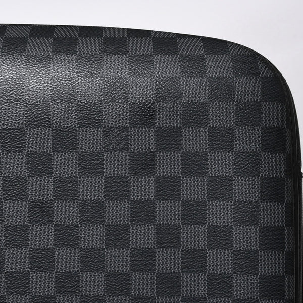 LOUIS VUITTON ルイヴィトン スーツケース キャリーケース キャリー ゼフィール70 ダミエ グラフィット キャンバス ブラック N23003 美品 中古 4a007363