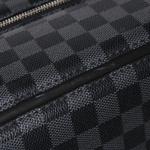LOUIS VUITTON ルイヴィトン スーツケース キャリーケース キャリー ゼフィール70 ダミエ グラフィット キャンバス ブラック N23003 美品 中古 4a007363