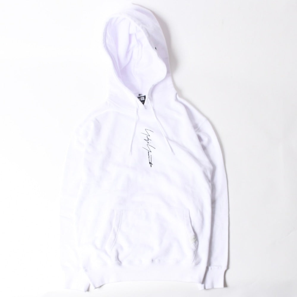 Yohji Yamamoto POUR HOMME ヨウジヤマモト プールオム × NEW ERA ニューエラ パーカー HG-T98-998 サイズ4 ホワイト 美品 中古 4a007843