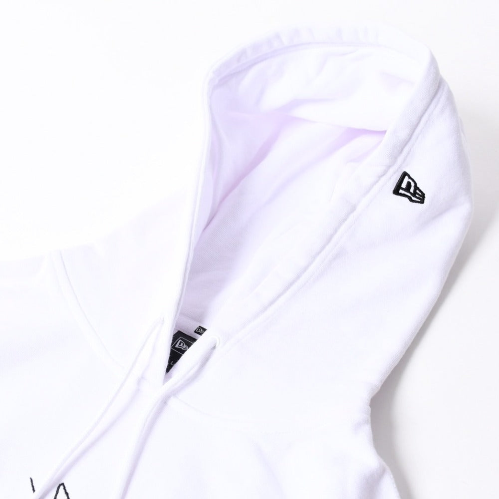 Yohji Yamamoto POUR HOMME ヨウジヤマモト プールオム × NEW ERA ニューエラ パーカー HG-T98-998 サイズ4 ホワイト 美品 中古 4a007843