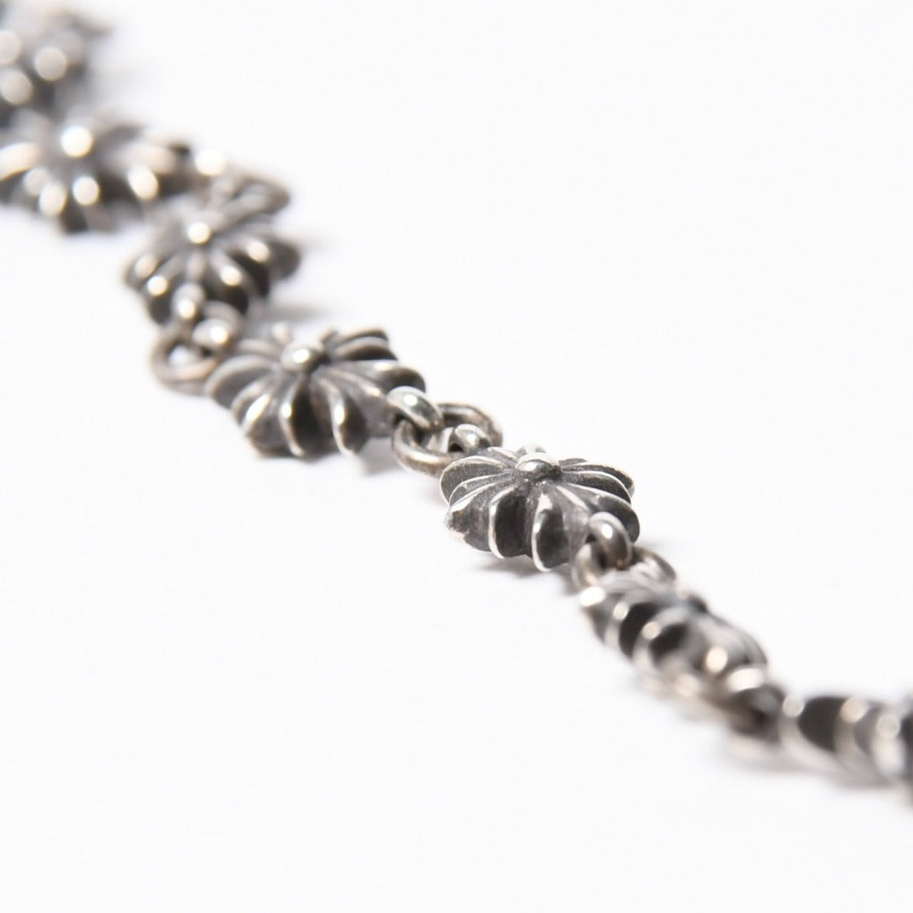 極美品 CHROME HEARTS クロムハーツ TNY E CH PLS タイニーE CHプラス ブレスレット 重量約9.09g 10リンク 全長約16.8cm 中古 4a007500