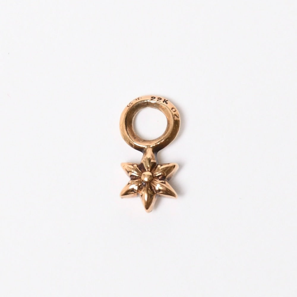 CHROME HEARTS クロムハーツ スタースタック チャーム ペンダント 22k