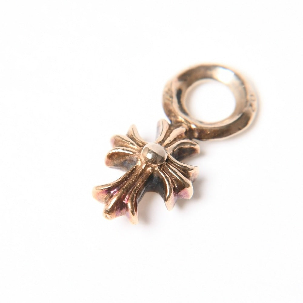 CHROME HEARTS クロムハーツ CH クロス スタック チャーム ペンダント 22k 2.2g 美品 中古 4a007284