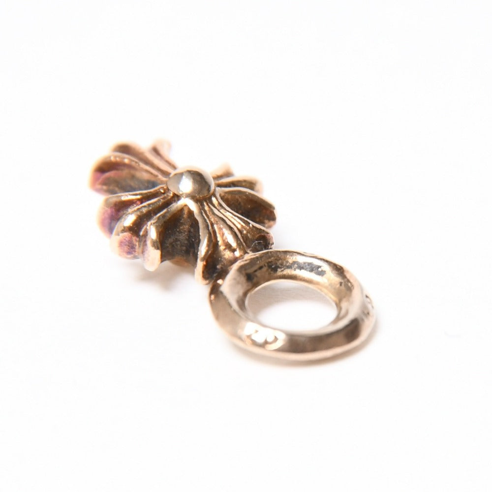 CHROME HEARTS クロムハーツ CH クロス スタック チャーム ペンダント 22k 2.2g 美品 中古 4a007284