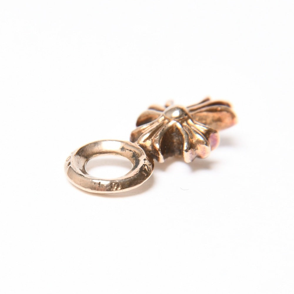 CHROME HEARTS クロムハーツ CH クロス スタック チャーム ペンダント 22k 2.2g 美品 中古 4a007284
