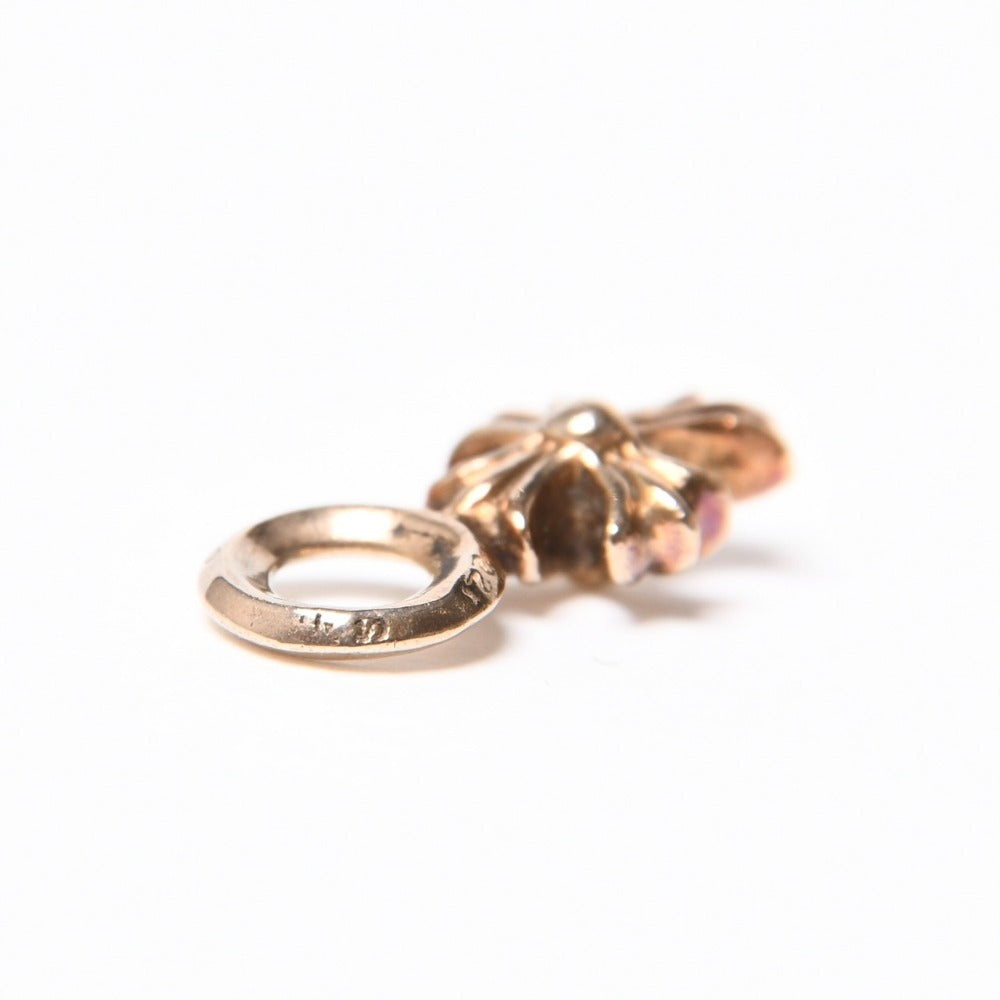 CHROME HEARTS クロムハーツ CH クロス スタック チャーム ペンダント 22k 2.2g 美品 中古 4a007284