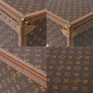 LOUIS VUITTON ルイヴィトン アルゼール60 トランクケース ハードケース M21225 モノグラム PVC レザー 中古 4a007895