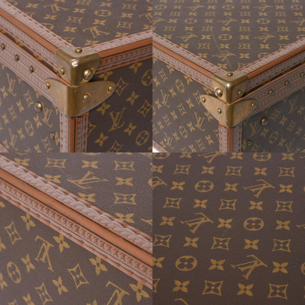 LOUIS VUITTON ルイヴィトン アルゼール60 トランクケース ハードケース M21225 モノグラム PVC レザー 中古 4a007895