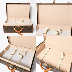 LOUIS VUITTON ルイヴィトン アルゼール60 トランクケース ハードケース M21225 モノグラム PVC レザー 中古 4a007895