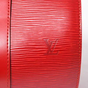 極美品 LOUIS VUITTON ルイヴィトン ハンドバッグ トートバッグ M52227 エピ スフロ レッド ゴールド金具 中古 4a008270